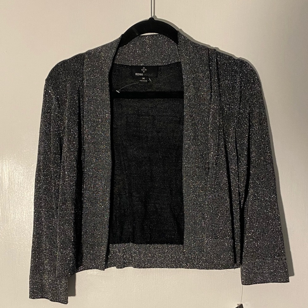 Ronnie Nicole Shawl Glitter/Black